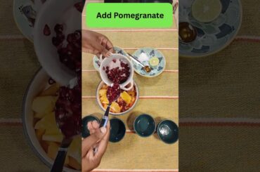 Healthy Salads - Fruits Berries & Nuts Salad #food  #salad #healthyfood #recipe #healthyrecipes