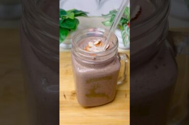 Chocolate Peanut Butter Smoothie | healthyWeight Loss Smoothie #shorts #ytshorts #viralreels #yt