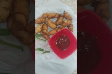 Potato roll samosa lll#breakfast #music #food #cooking