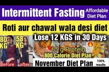 How to Lose 12 KGS Permanently | Fast Weight Loss Diet Plan for November|Lose Belly Fat|Kainat Abbas