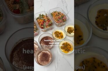 HEALTHY MEAL PREP | Easy & delicious recipes to keep you on track #healthyfood #mealprep #easyrecipe
