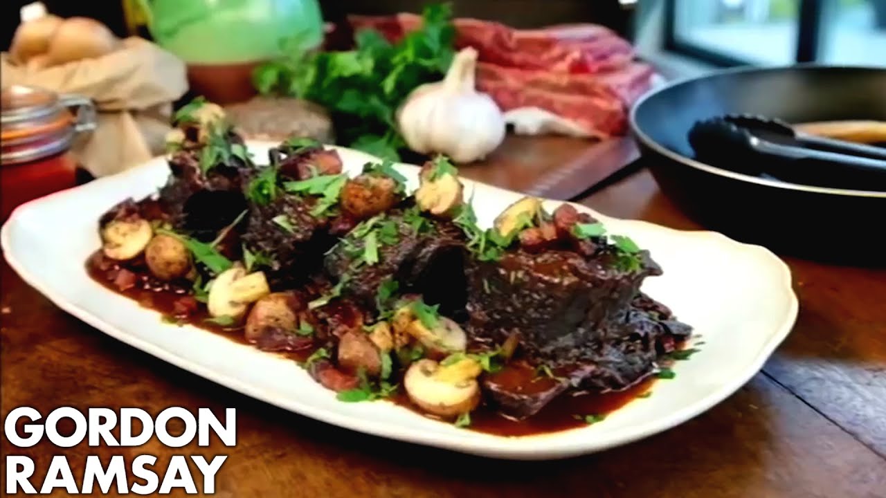Slow Cooking Beef Short Ribs | Gordon Ramsay Slow Cooking Beef Short Ribs | Gordon Ramsay