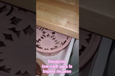 desayuno para bajar de peso low-carb/#short #low-carb/#parati