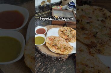 Vegetable Uttapam #uttapam #southindianfood #viral #shorts #yt #trending #recipe #easyrecipe #food