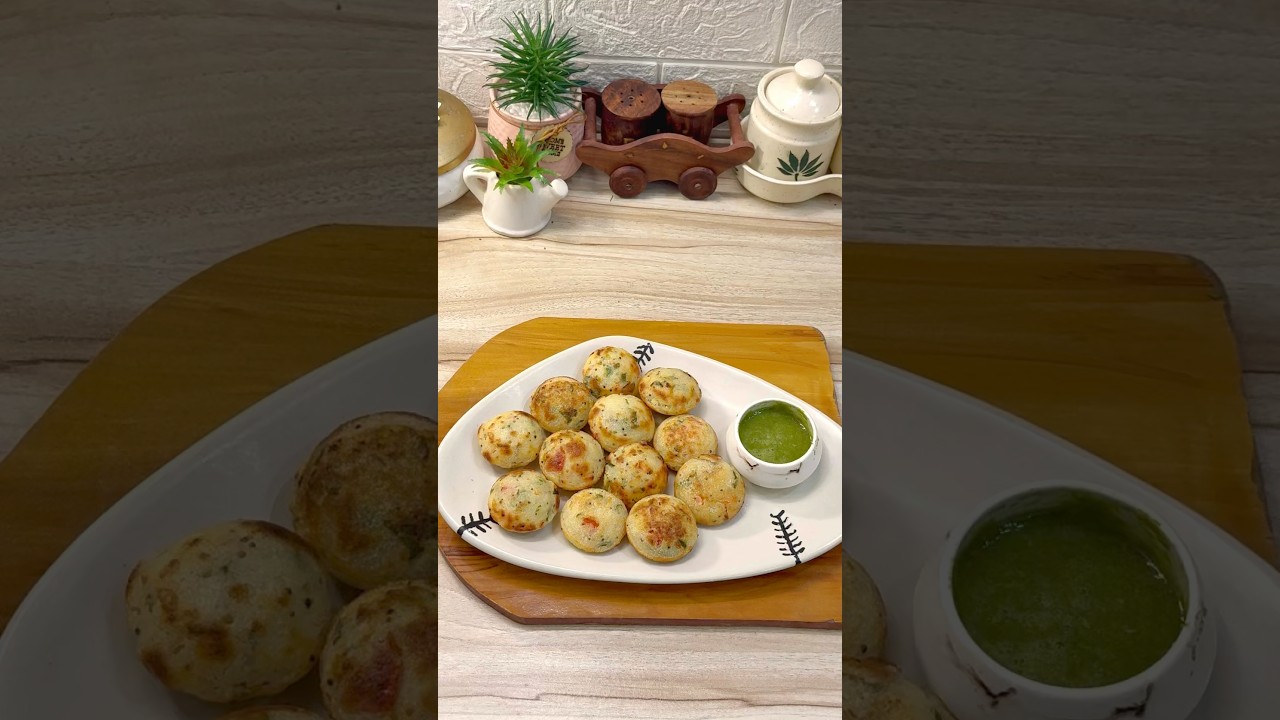 Instant Veggie Rava Appe | Healthy Breakfast Ideas | #trending #shorts #appe Instant Veggie Rava Appe | Healthy Breakfast Ideas | #trending #shorts #appe