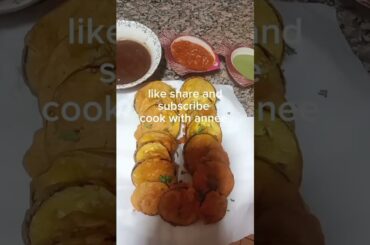 #baingan pakora recipe #cook with annee #youtube shorts #baigan k pakode #crispy brinjal recipe