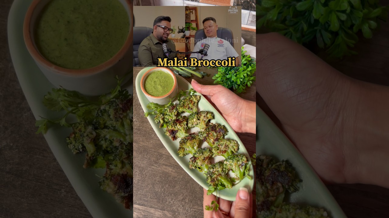 Malai Broccoli recipe with creamy & juicy flavours inspired with @Chefmichaeel #broccoli #viral Malai Broccoli recipe with creamy & juicy flavours inspired with @Chefmichaeel #broccoli #viral
