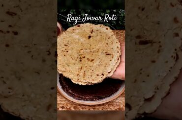 Ragi Jowar Millet Roti , Gluten-free healthy Roti #recipe #roti #glutenfree #easyrecipe #food