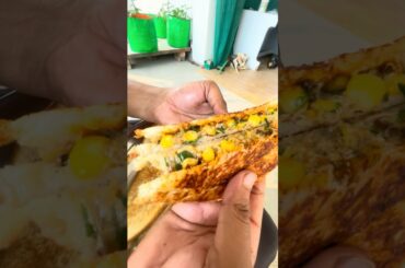 Healthy corn sandwich for Breakfast or a lazy Dinner #sandwich #recipe #corn #breakfast #organic