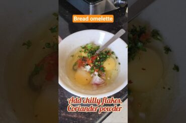 Bread omelette recipe | Quick breakfast recipe for everyone | Healthy breakfast | #shorts #ytshorts