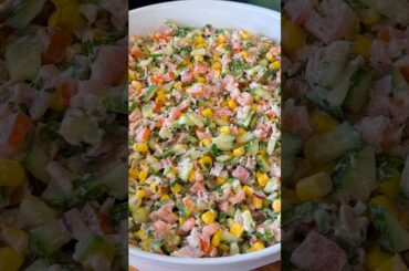 New year, New goals, with a Tasty and Healthy Tuna Salad Recipe #shorts