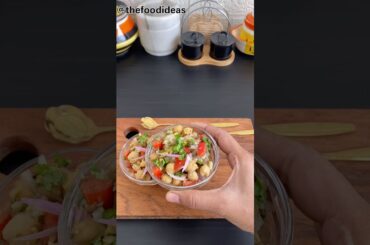 Healthy Breakfast | Spicy Chana Chaat Recipe #shorts #healthy #easyrecipe