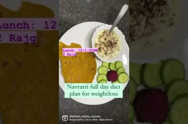 Full day Navratri diet plan for fast weightloss |Weight loss diet plan for Navratri |Fit Food Mantra