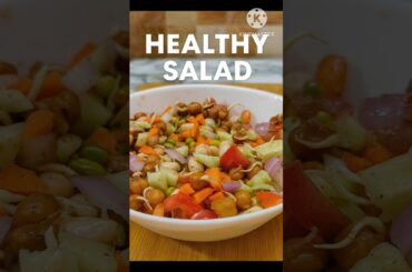 Healthy Sprouts Salad Recipe | Easy Protein Salad for Weight Loss