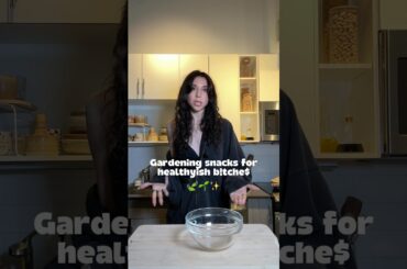 High protein gardening snack of the day #healthyrecipes #protein