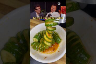 Korean Cucumber salad try kia h kabhi ? #youtubeshorts #koreansalad #cucumbersalad #koreanrecipe