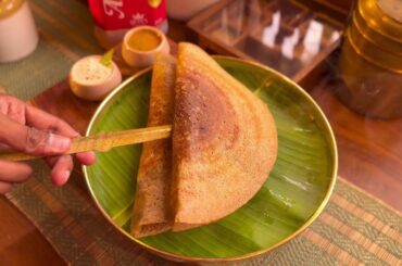 Kambu Dosa / Pearl Millet Dosa / Healthy Breakfast Recipe with Anjali Cold Pressed Sesame Oil