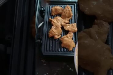 grill chicken in sandwich maker