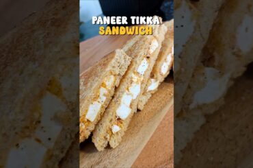 Paneer Tikka Sandwich - The BEST Indian Street Food Recipe