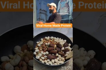Viral Home Made Protein By Nitesh Soni #shorts #Protein #niteshsoni #homemade #healthy #massgainer