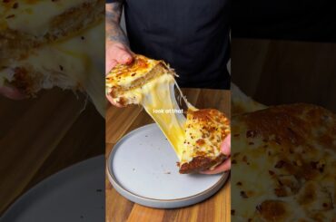 Garlic Bread Grilled Cheese