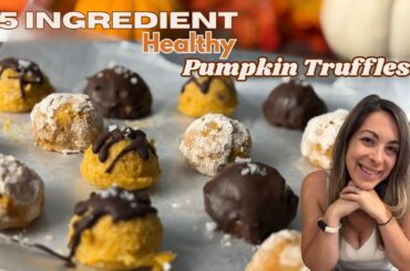 Easy, Low Calorie Protein Pumpkin Dessert Bites! Freezable and Perfect for Prep!