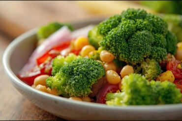 Healthy Broccoli Salad Recipe | Easy Weight Loss Salad | High Protein, Fresh & Delicious Meal Prep