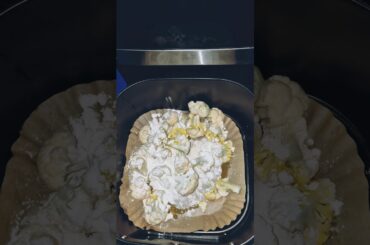 Crispy Gobhi In Airfryer | Airfryer Crispy Cauliflower #gobhipakora #crispycauliflowerfry #reels