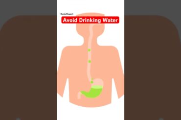 Water after meals: the myth BUSTED!