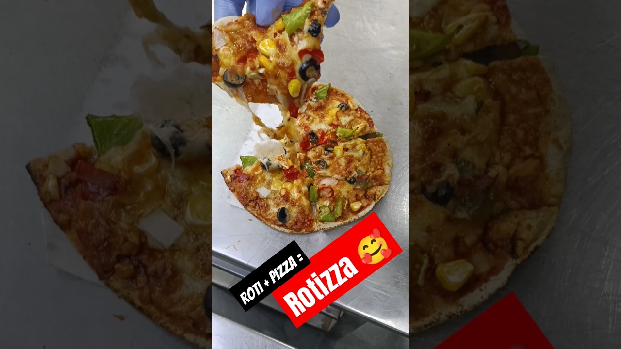 Healthy AIR FRYER Roti + Pizza = Rotizza #ytshorts #food #reels #healthy #shorts Healthy AIR FRYER Roti + Pizza = Rotizza #ytshorts #food #reels #healthy #shorts