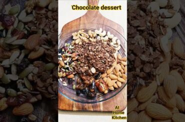 Kids Favourite Chocolate Dessert #shorts #recipe #food #cooking #athomekitchen #asmr #chocolate #yt