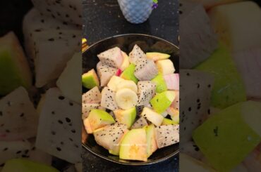 Fruit Salad Detox Bowl | Healthy Fruit Cutting for Glowing Skin #shorts