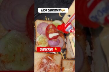 Easy sandwich#trendingshorts #recipe #cooking #trending #viral #food #shorts #shortvideo #youtube