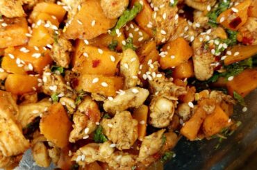Chicken and sweet potato bowl || Healthy dinner recipes