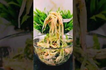 Simple Cucumber Carrot Salad | Low Calorie & High Fiber Meal #weightlossrecipe #shortrecipe #shorts