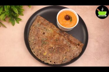 Instant Breakfast Recipe | Instant Ragi Dosa | Ragi Recipes | Finger Millet Dosa | Healthy Breakfast