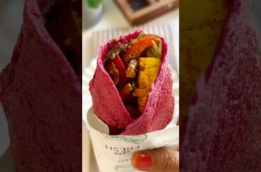 Healthy Oats aur Beetroot ka wrap banane ki recipe | Healthy Wrap #recipe #shorts