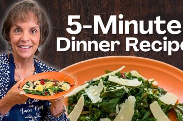 Easiest Healthy Dinner You'll Ever Make | Quick Swiss Chard Recipe