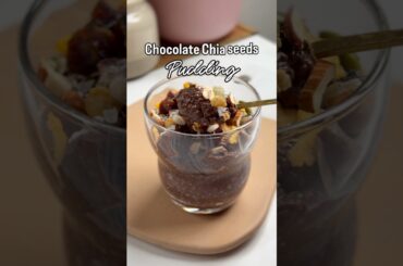 Chocolate Chia seeds pudding | Healthy Breakfast Recipes