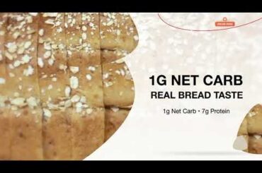 Low Carb Multigrain Bread for Keto Lovers | 1g Net Carb & 7g Protein | Vegan & Diabetic-friendly