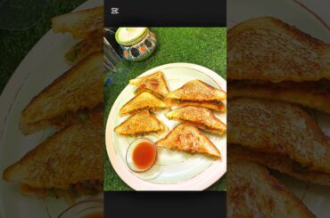 How To Make Creamy Vegetable Sandwich | #shorts #sandwich #recipe