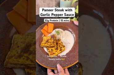 High Protein Paneer Steak for Weight Loss | Easy 15-Minute Healthy Dinner #viral #trending #shorts