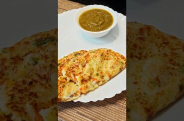 Trending recipe of healthy Poha Chilla#shorts #healthy #abhinainidhivlog  #chilla