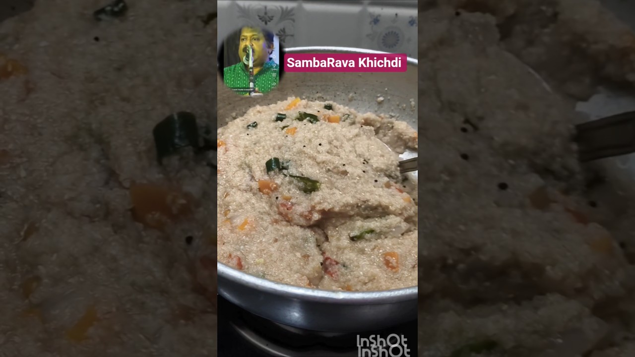 healthy dinner for diabetic # Samba rava Khichdi #shortsvideo #cooking healthy dinner for diabetic # Samba rava Khichdi #shortsvideo #cooking