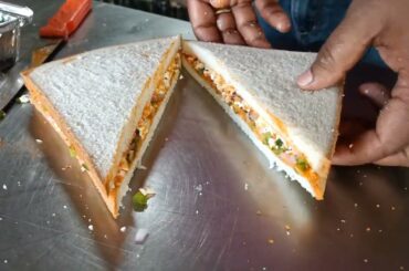 Tandoori Paneer Sandwich ! Sandwich ! Sandwich Recipe ! How To Make Sandwich ! Restaurant Business !