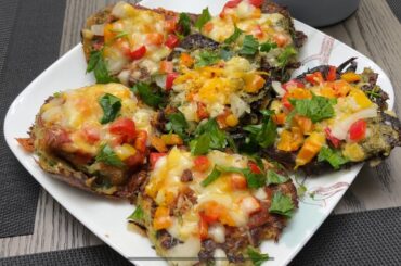 Delicious Zucchini Pizza || Healthy Dinner Ideas ||