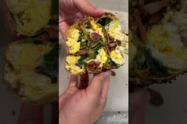 Viral Rice Paper Breakfast Wrap #breakfast #cookwithme #recipe #healthyrecipes