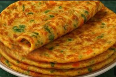 Veg Breakfast Recipes | Healthy Paratha for Tiffin Box | Dinner Recipes Indian