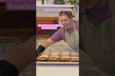 Berry Cherry Cardamom Breakfast Bread Recipe | Easy & Delicious  #healthyrecipes