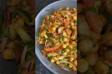 Health chickpeas salad #healthy #salad #recipe #shorts